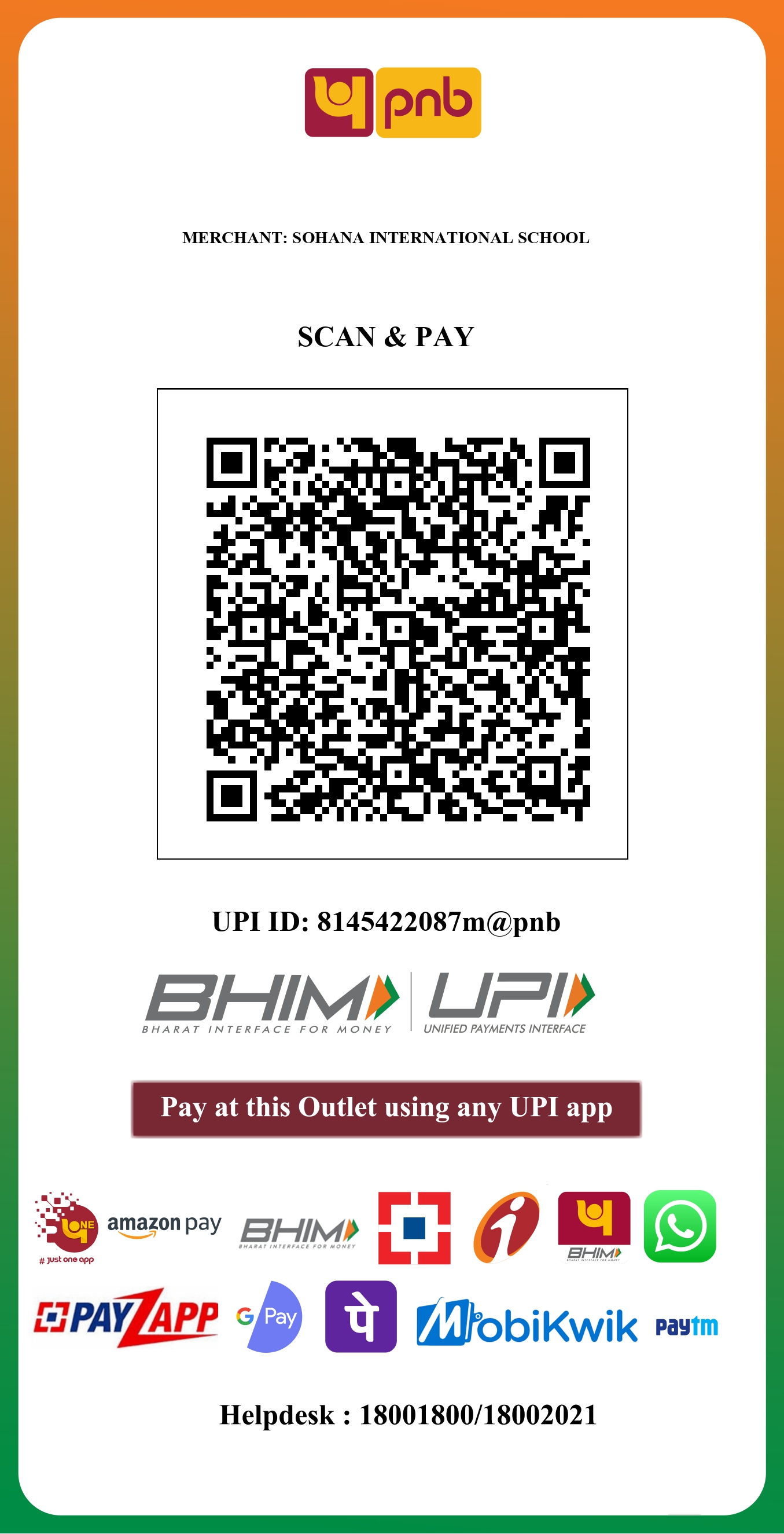 Payment QR Code